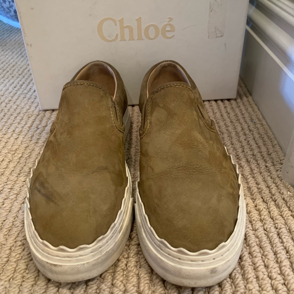 CHLOE IVY SLIP-ON SNEAKERS